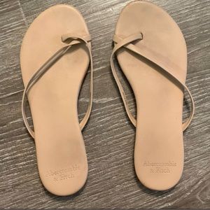 Abercrombie & Fitch Tan Sandals